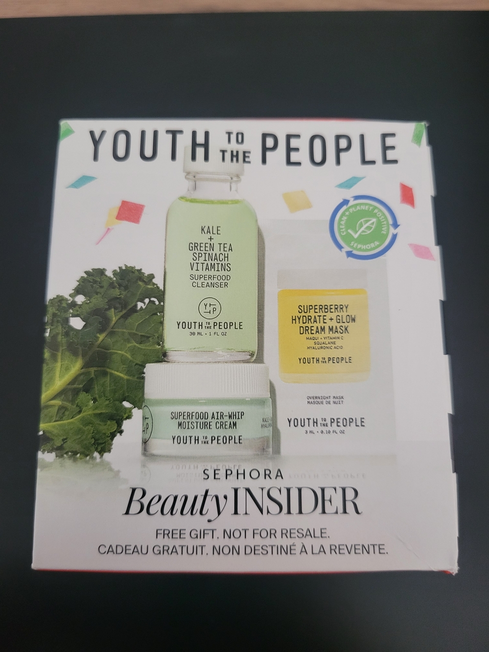 Youth to the People Superfood Cleanser & Mask Set Moisturizer Travel Size Set